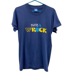 FM95 WROCK Chicago tee 1980s